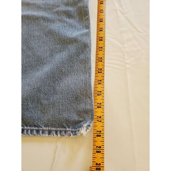 Nautica Jeans Men's Medium Blue Regular Straight Denim‎ Casual 42x30 Well Worn - Picture 9 of 10